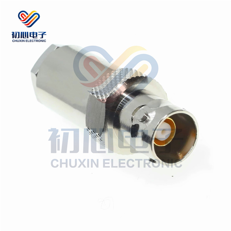 PL75-47三同轴连接器三卡口 三爪TRB 三同轴BNC母头1533B总线接头
