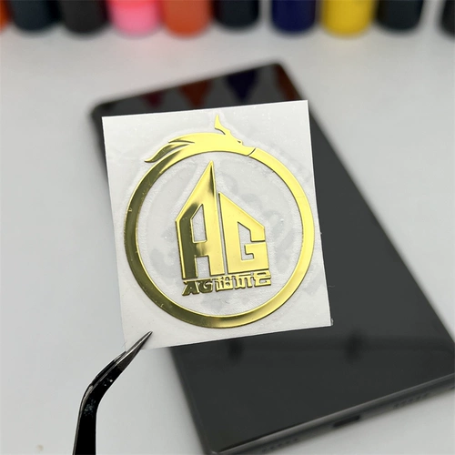 E -Sports Club Troups Metal Sticker Ttg Ag Estar Hero WB Мобильные компьютеры