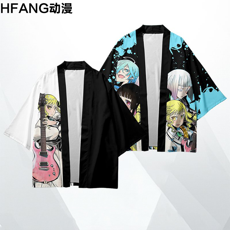 摇滚是淑女的嗜好周边衣服铃之宫莉莉纱cos羽织夏季男女潮流上衣
