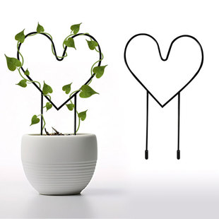 铁艺造型爬藤攀爬架山乌龟雪莹花盆阳台庭院用绿植盆景支架支撑杆