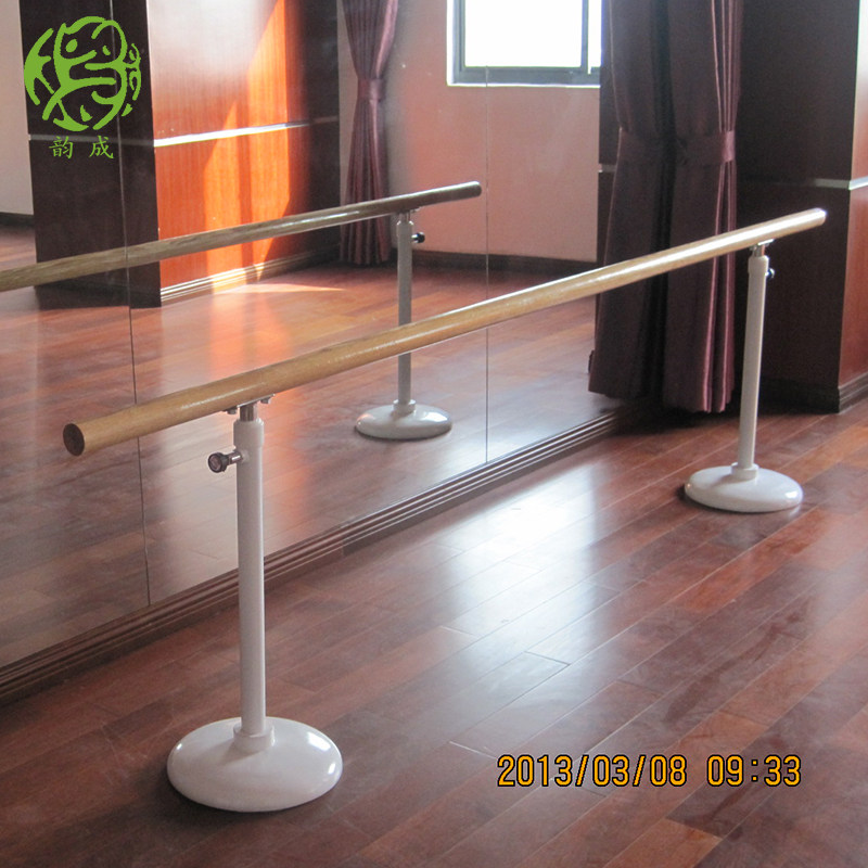 舞蹈房舞蹈把干家用成人儿童移动升降舞蹈杆压腿把杆跳舞干可调节