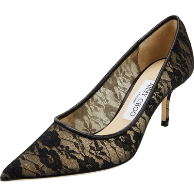 女士蕾丝JimmyChoo高跟鞋时尚