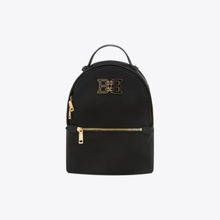 BALLY ETERYB 巴利 女士迷你双B字母logo拉链背包双肩包