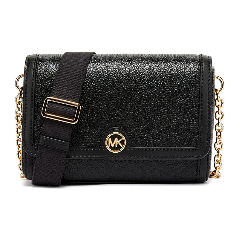 MICHAEL KORS 迈克高仕 女士 MK新款时尚简约LOGO牛皮单肩斜挎包