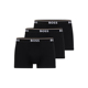 Boss雨果博斯 男士 字母徽标弹力平角内裤 Hugo 3件装 50475274