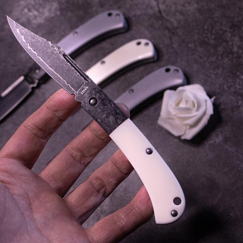 折叠刀水果刀百浓粉末钢