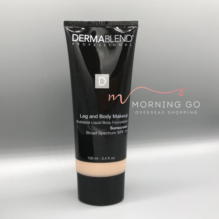 Dermablend腿部和身体遮瑕粉底 遮纹身 遮疤痕 遮胎记 遮瘀伤斑点