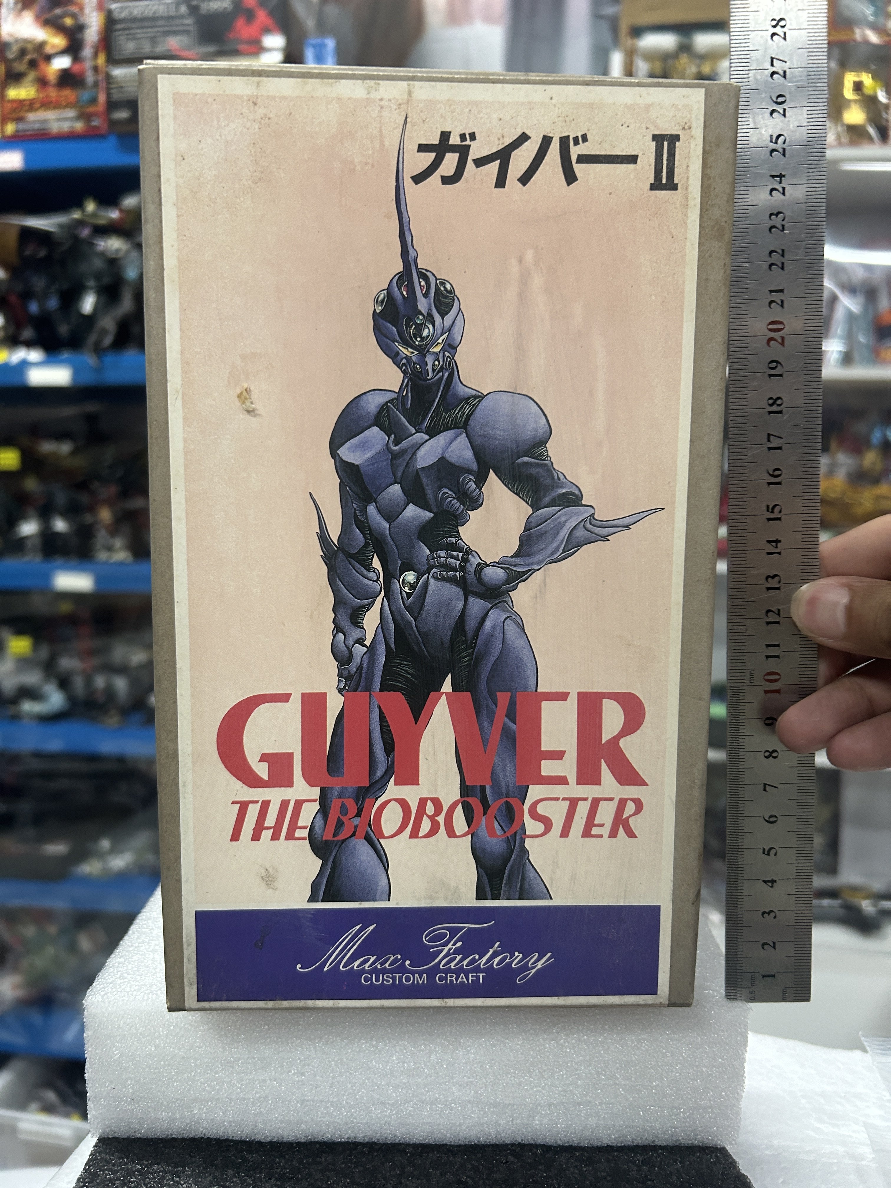 日版正版，强殖装甲凯普2号，德间书店限定版1:6白模30厘米收藏