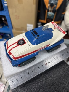 日版正版超级光战队，合金博士号战机战车运输机，舱门可开合