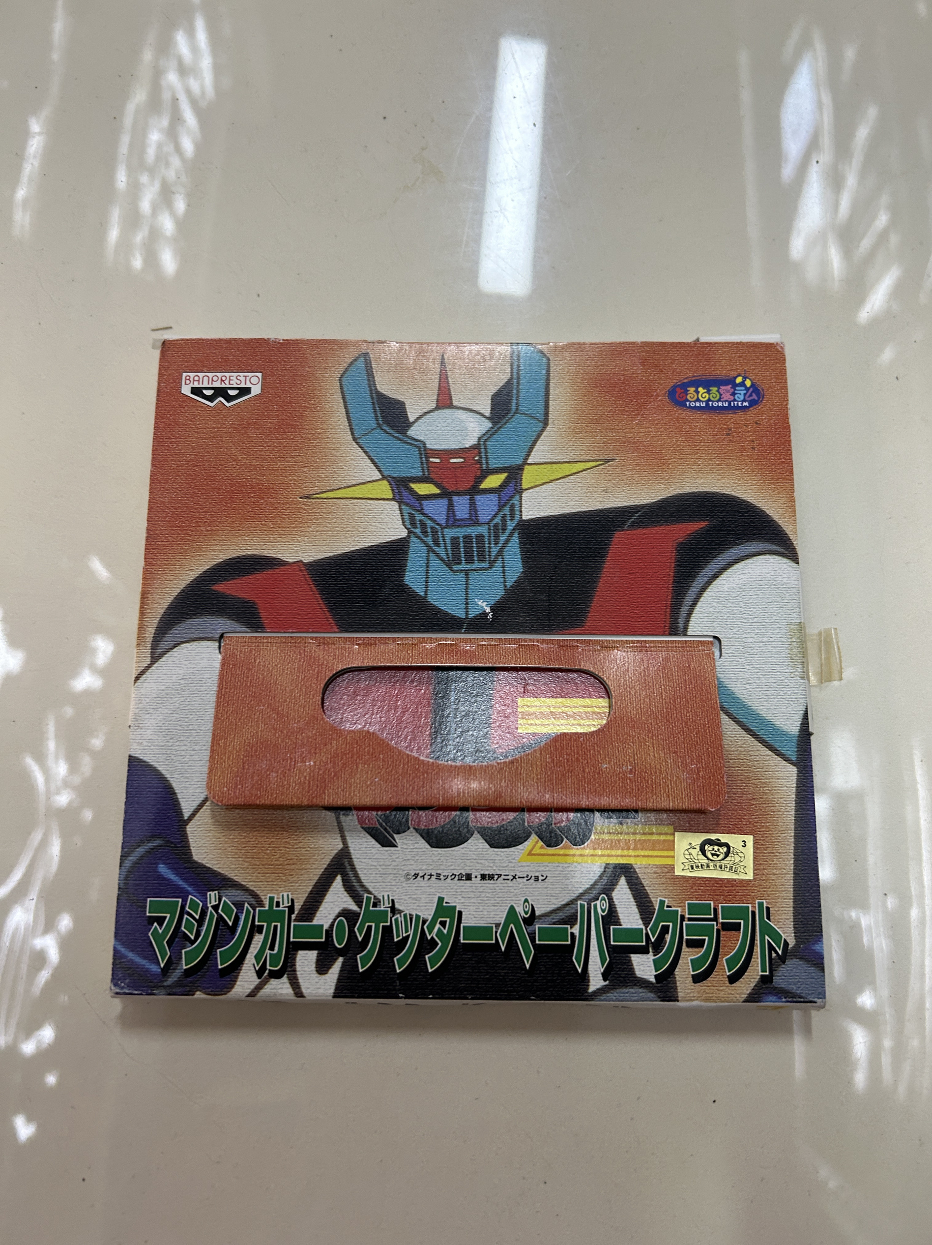 绝版收藏，魔神z，纸模上身胸像，全新未使用，正版品