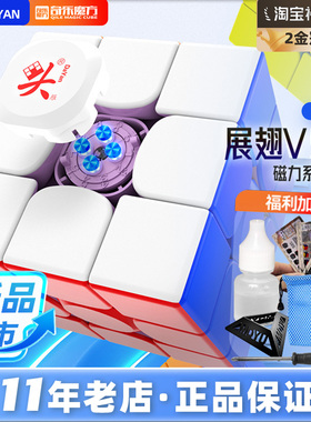 大雁展翅V5 腾云M三代三阶v4代v2阶磁力proM魔方儿童益智玩具