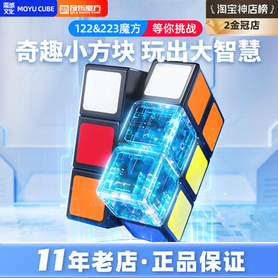 魔域 123 223 133魔方 不等阶一阶儿童初学益智套装益智玩具
