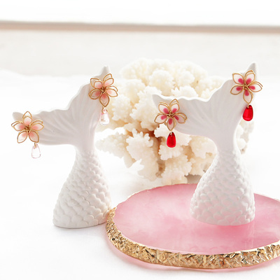 樱花日本滴油珐琅森系