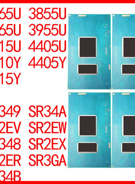 3855U SR2EV 3955U SR2EW 4405U SR2EX 4405Y SR2ER六代赛扬CPU
