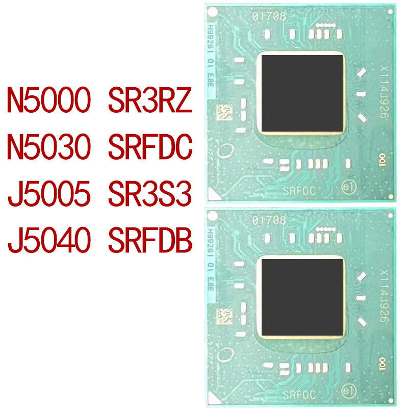 N5000 SR3RZ N5030 SRFDC J5005 SR3S3 J5040 SRFDB CPU芯片 电子元器件市场 芯片 原图主图