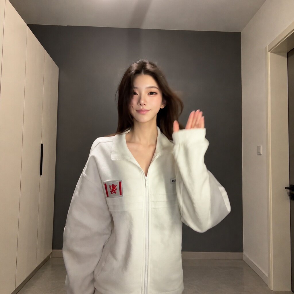 yami同款刺绣立领男女同款外套潮