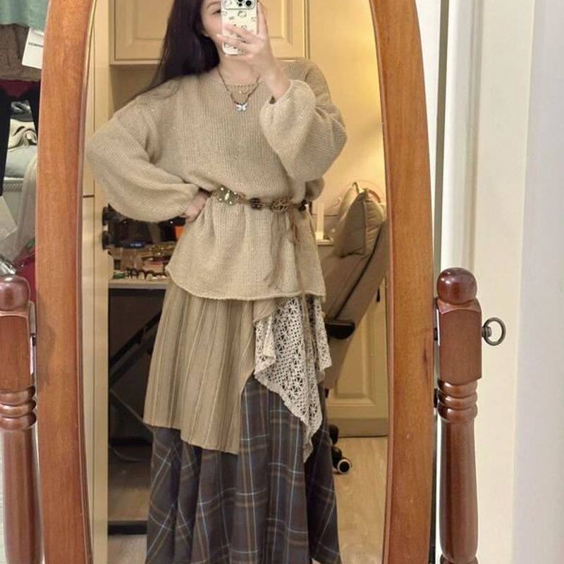 珍妮同款废土风套装女春秋旅行装