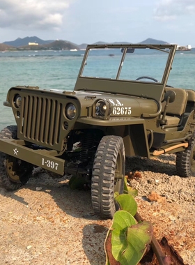 FMS威利斯 1941MB 攀登者 二战兵人载具遥控模 型攀爬 车 1:6 RTR