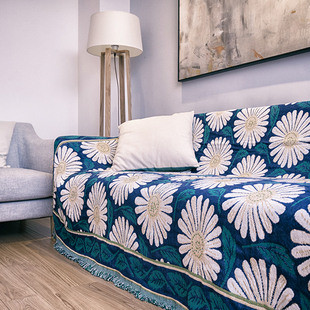 民族风异域沙发巾布全罩全盖白菊文艺咖啡厅客栈地毯照相馆道具布