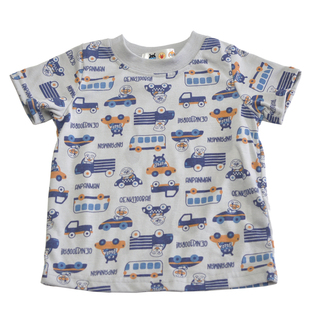 外单夏装 圆领卡通洋气儿童针织打底T恤新款 半袖 2021 男宝女宝短袖