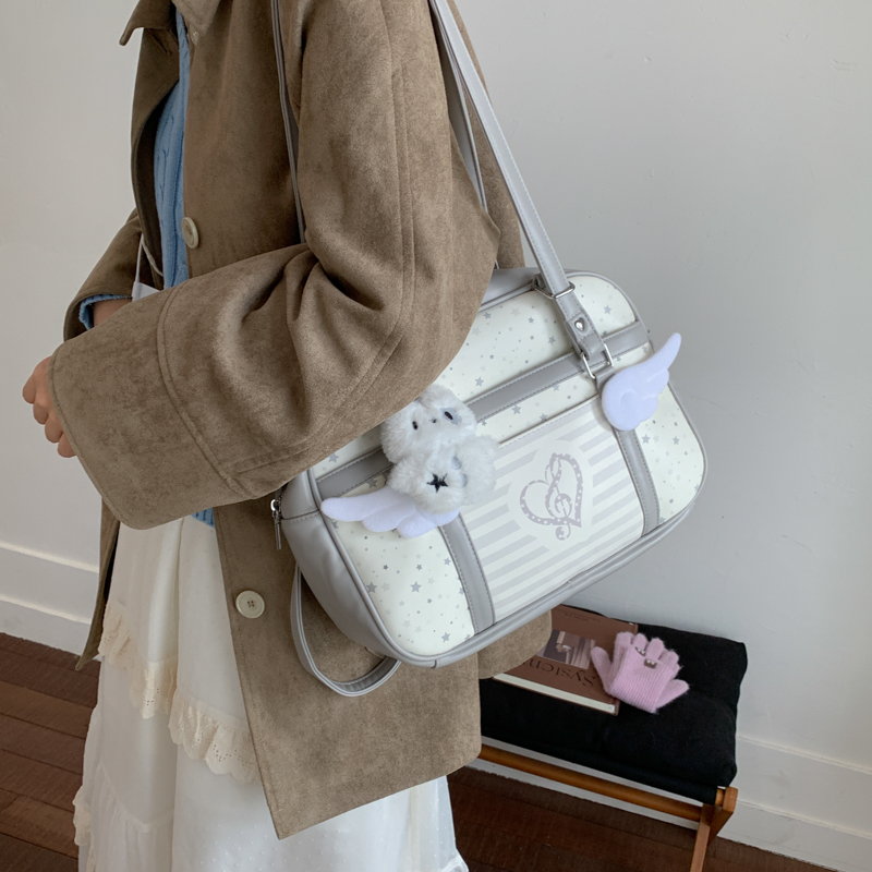 原宿日系少女单肩双肩包