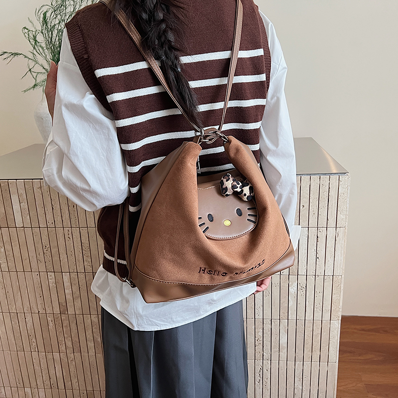 卡通秋季复古单肩双肩包托特包