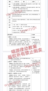 同步教材培智唱游律动教案（新）特殊教育音乐教案唱游教学设计