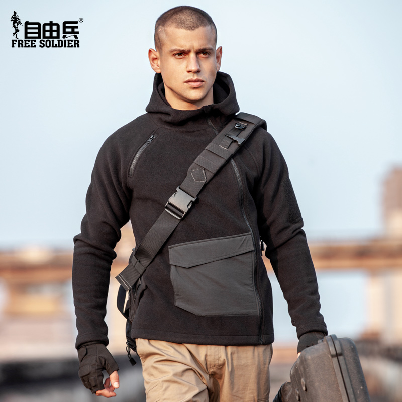 自由兵打底衫战术上衣男士秋冬