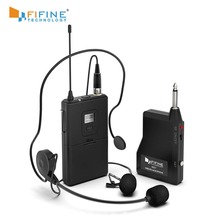 Fifine 20-Channel UHF1/4‘’ Inch Output wireless microphone