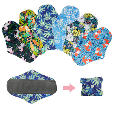 Bamboo Cloth Sanitary Napkin Reusable Washable Menstrual Pad