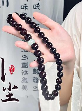 【川尘】原生态天然菩提根老料菩提手链手串双圈文玩女孩男手持