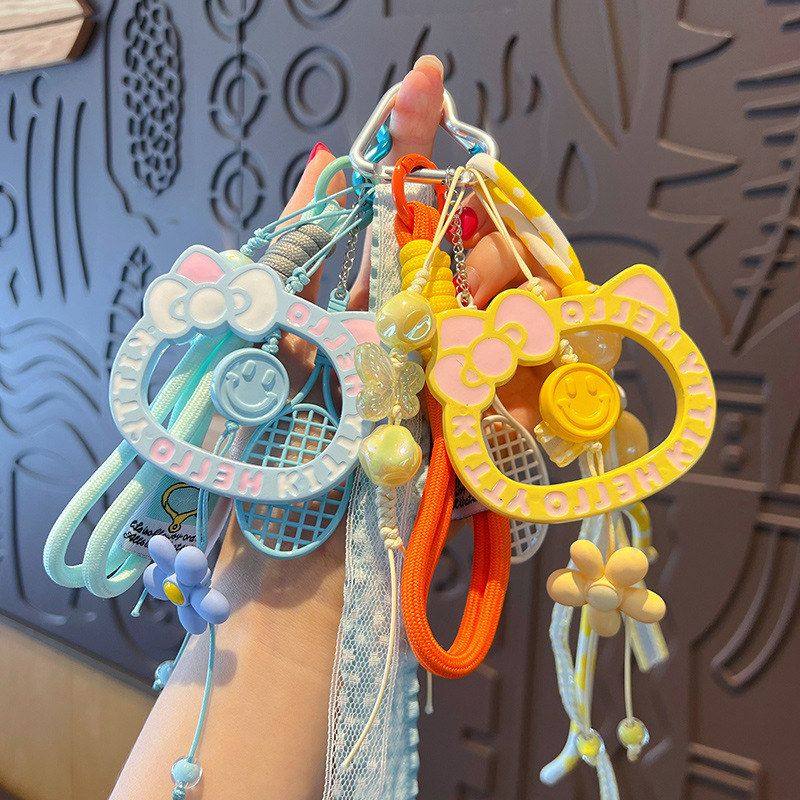 创意多巴胺miu系KT猫手绳钥匙扣小挂件可爱凯蒂猫包包钥匙链挂饰,节庆用品/礼品,钥匙扣,淘宝优惠券,粉丝福利购,淘宝优惠卷