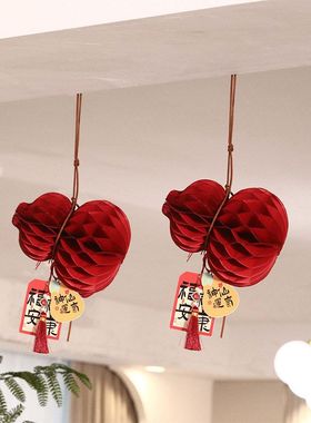 马年葫芦摆件挂件2026新年过节挂饰马年客厅场景布置批货新春装饰