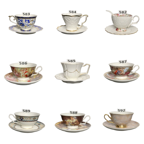 热卖实拍NEW清仓精品巨划算优质微瑕咖啡杯碟爆款特价2套包邮