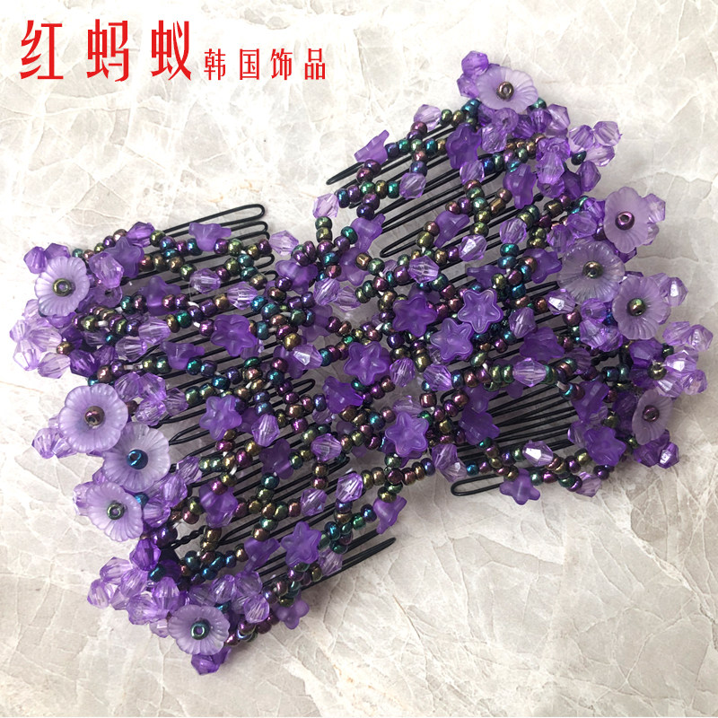 发夹百变发梳魔术盘发神器多功能刘海插梳子气质优雅扎发编发器
