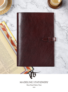 TIMEBOX精品LIKE A BOOK系列意大利手工擦色牛皮搭扣定页记事本本子欧式复古商务办公礼品内芯可替顺丰包邮
