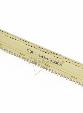 9001-34641C00A欧式插座264连接器双排弯插2x32p孔座Female 64芯
