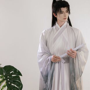 花神司汉服男【云鹤】帅气古装晋制束腰襦裙魏霸气正版男士中国风