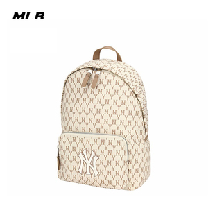 MLB男女情侣双肩包复古老花背包NY书包运动时尚休闲32BG10911