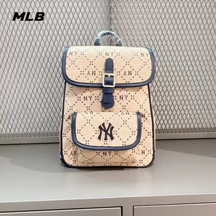 MLB钻石老花满标旅行书包休闲儿童双肩包亲子款背包7ABKM053N