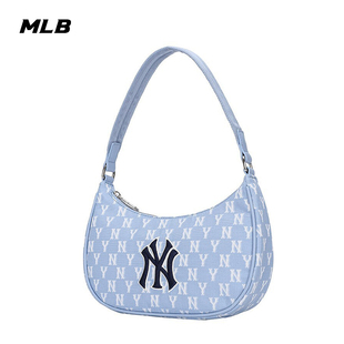 MLB男女复古老花腋下包情侣休闲挎包3ABQS012N