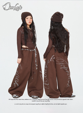 CBXLAB儿童街舞潮牌棕色