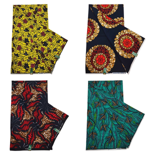 African wax非洲纯棉蜡染布腊布缠腰布非洲服饰 Ankara