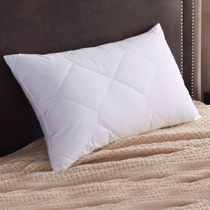 多喜爱专柜正品无荧光助睡眠 抑菌纯棉枕头一对拍2家用护颈高枕芯