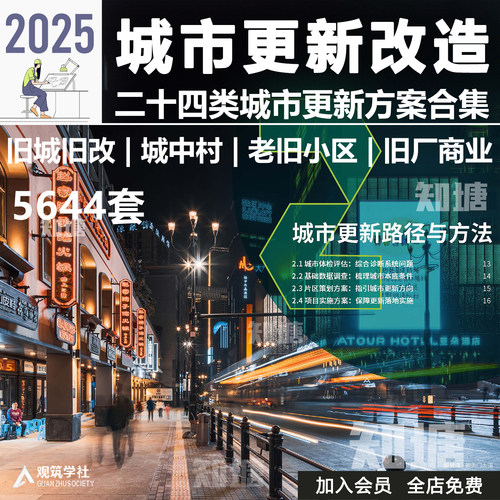 2025城市更新老旧小区旧城改造案例文本城中村建筑规划景观方案