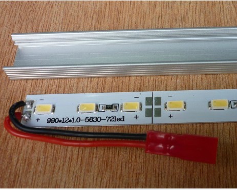 掌柜推荐led灯带U型铝槽加灯条1米高亮度5630灯带配U槽贴片