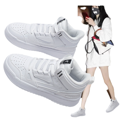 板鞋乔丹秋冬2023运动潮小白鞋女