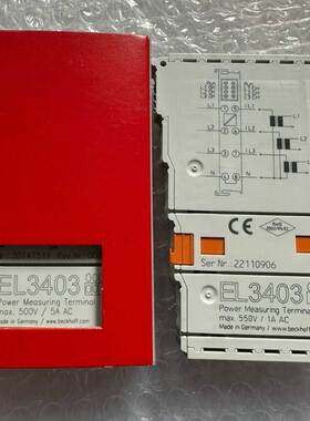 【汇盈传感器】E L3403倍福模块供应实物拍摄现货咨询