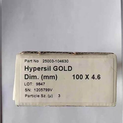 【汇盈传感器】赛默飞液相HPLC柱货号25003-104630 Hypersil GOLD