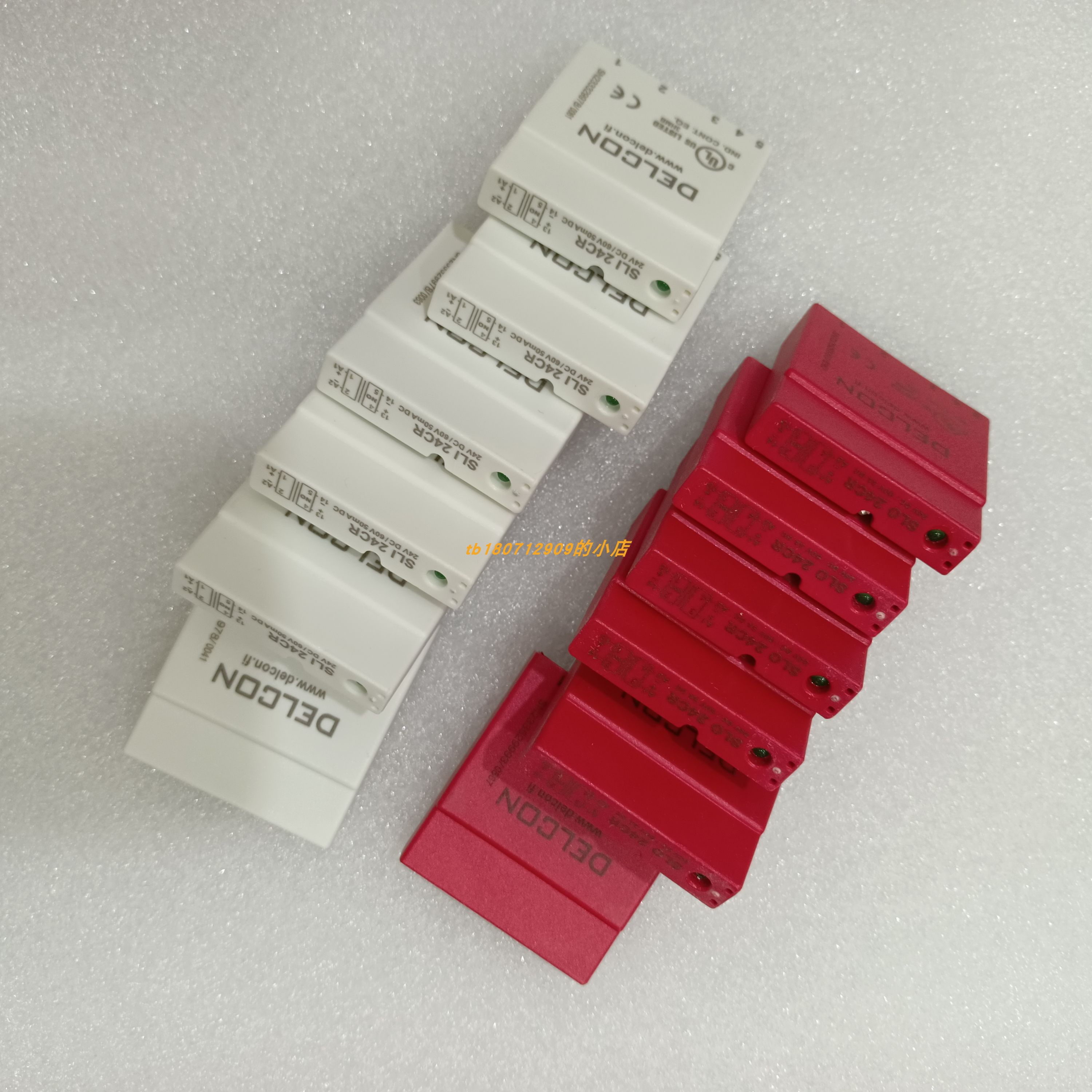 原装DELCON SLI24CR继电器SLO24CR 24VDC  SLI230CR 230V